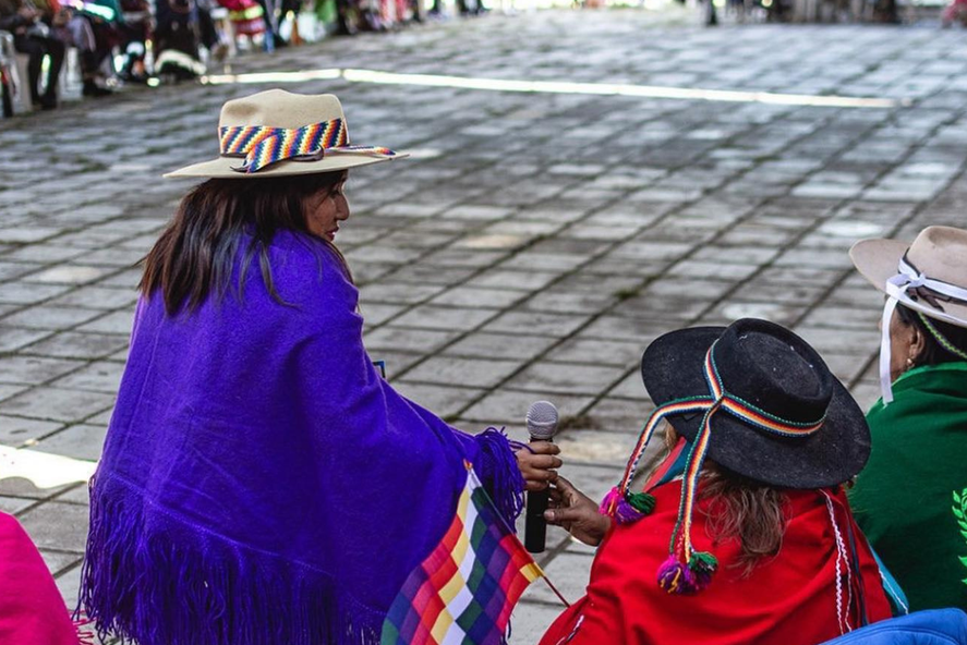 En un nuevo Ni Una Menos, las mujeres indígenas también marchan y luchan. Evis Millán habló sobre el movimiento y la violencia.