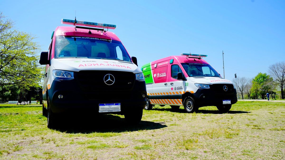 El servicio del SAME en La Plata ya cuenta con dos nuevas ambulancias de  alta complejidad | Infocielo