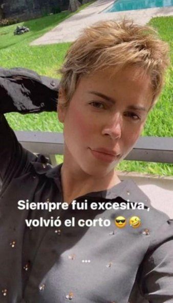 Marianela Mirra compartió su cambio de look en Instagram.