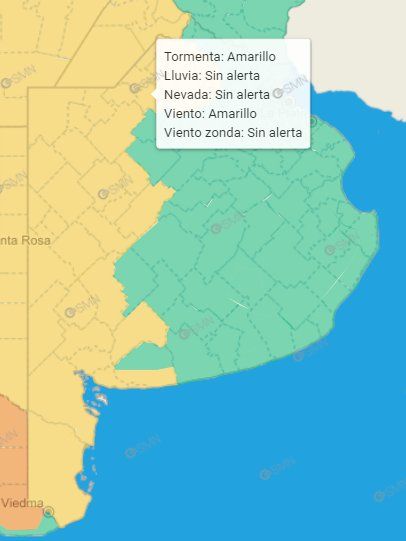 Hay Alerta Amarillo Por Tormentas En Media Provincia | Infocielo