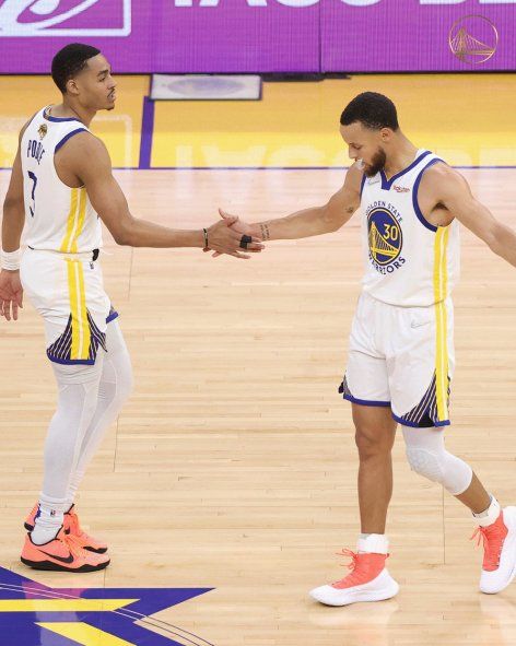 Jordan Poole y Stephen Curry, claves en la victoria de los Warriors en la Final de la NBA. Básquet