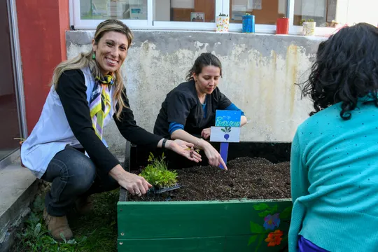 en una carcel de olmos elaboraron una huerta educativa para el hospital especializado san lucas