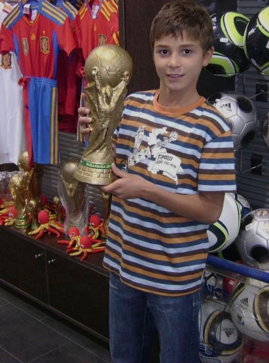 Juli&aacute;n de peque&ntilde;o, a un partido de cumplir el sue&ntilde;o del pibe con la Selecci&oacute;n Argentina.