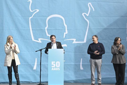 el peronismo bonaerense y una unidad prendida con alfileres en el homenaje a su fundador