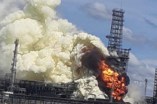 Fuego en la refinería de Campana: un incidente generó pánico en la población