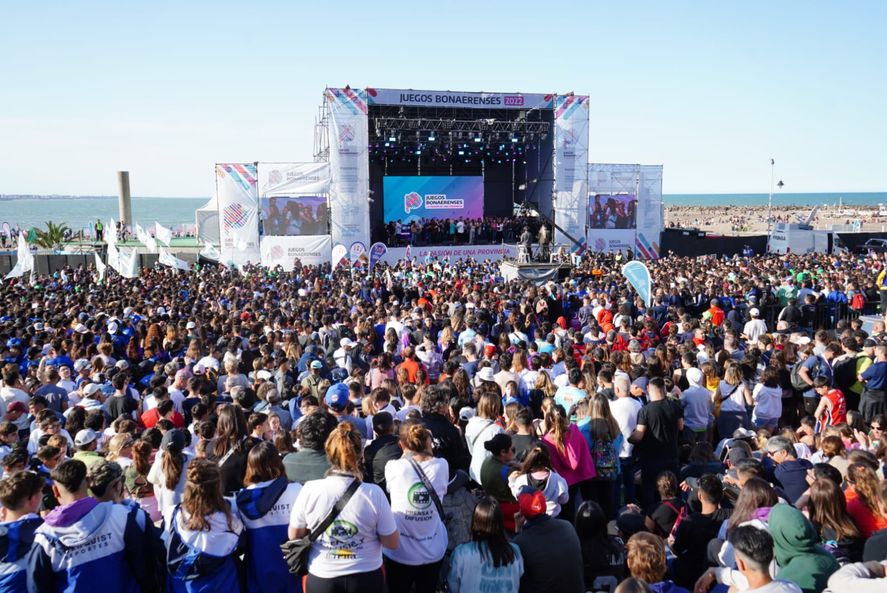 Unas 26 mil personas llegan a Mar del Plata para las finales de los Juegos Bonaerenses.