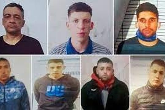 Los siete presos que se fugaron de la comisaría de Haedo