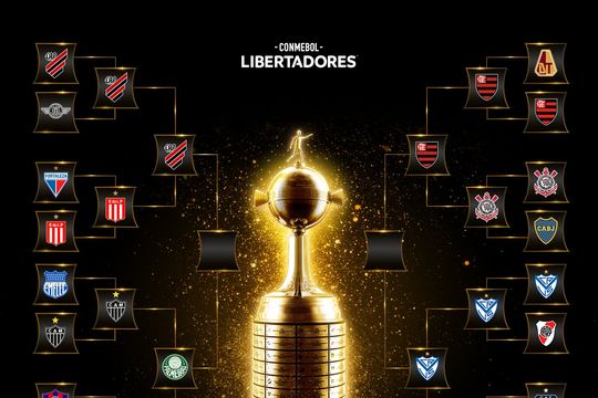 Así quedó el cuadro final de la Copa Libertadores.