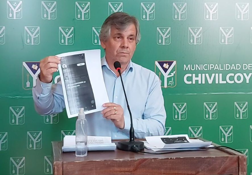 El intendente de Chivilcoy Guillermo Britos, cargó contra la oposición por inflar un hecho de inseguridad con trolls.