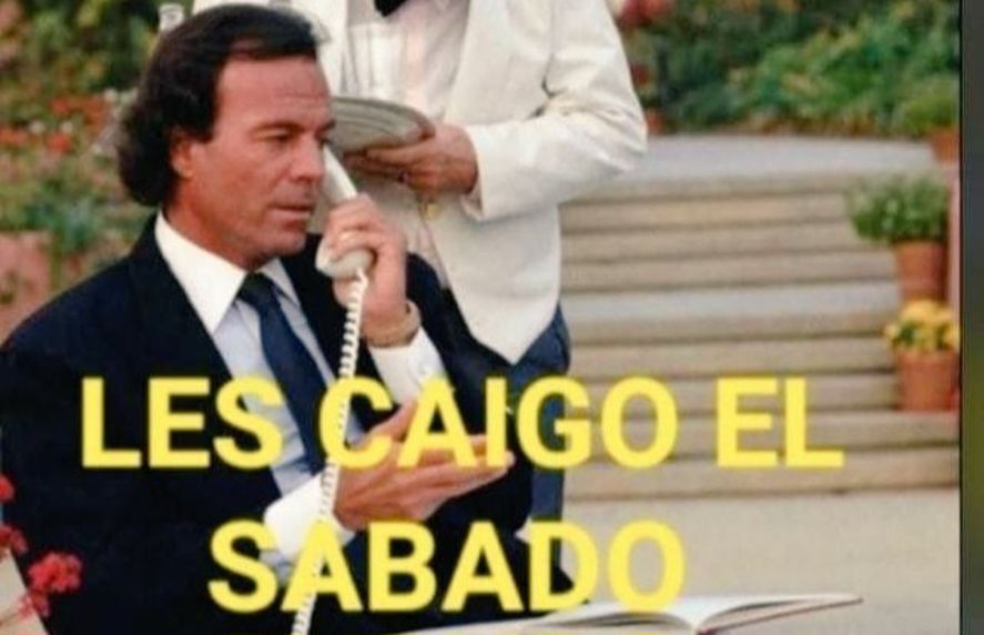 Julio No Lleg A N Pero Los Memes De Julio Iglesias Se Adelantaron Infocielo