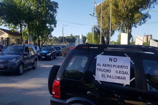 Vecinos apoyaron la decisión del Gobierno de rechazar la reapertura del aeropuerto El Palomar