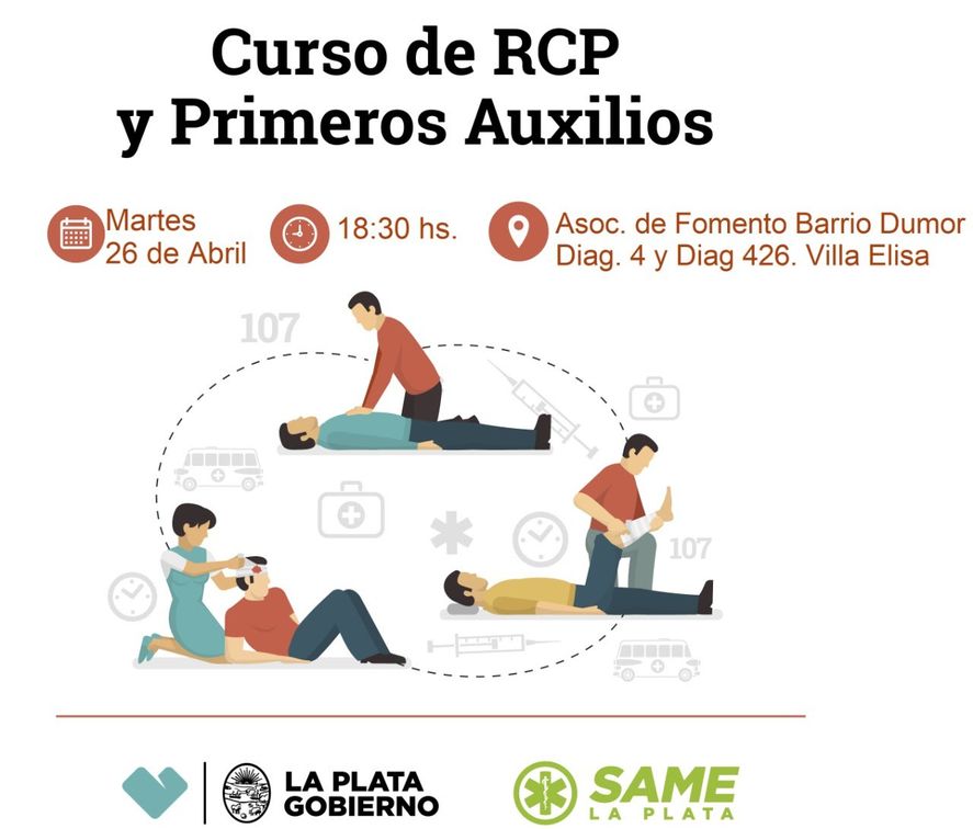 Darán Un Curso De RCP Gratis En La Plata: ¿cómo Participar? | Infocielo