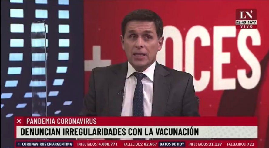 Fernando Carnota ignoraba que AstraZeneca y Covishield eran la misma vacuna y quiso denunciar una irregularidad en su aplicación por parte de La Cámpora. Hizo un papelón antológico 