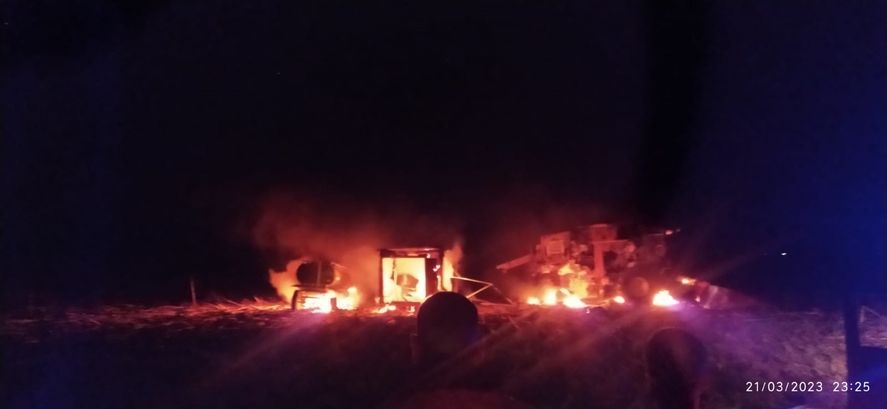 Bolívar: dos trabajadores rurales muertos en un incendio