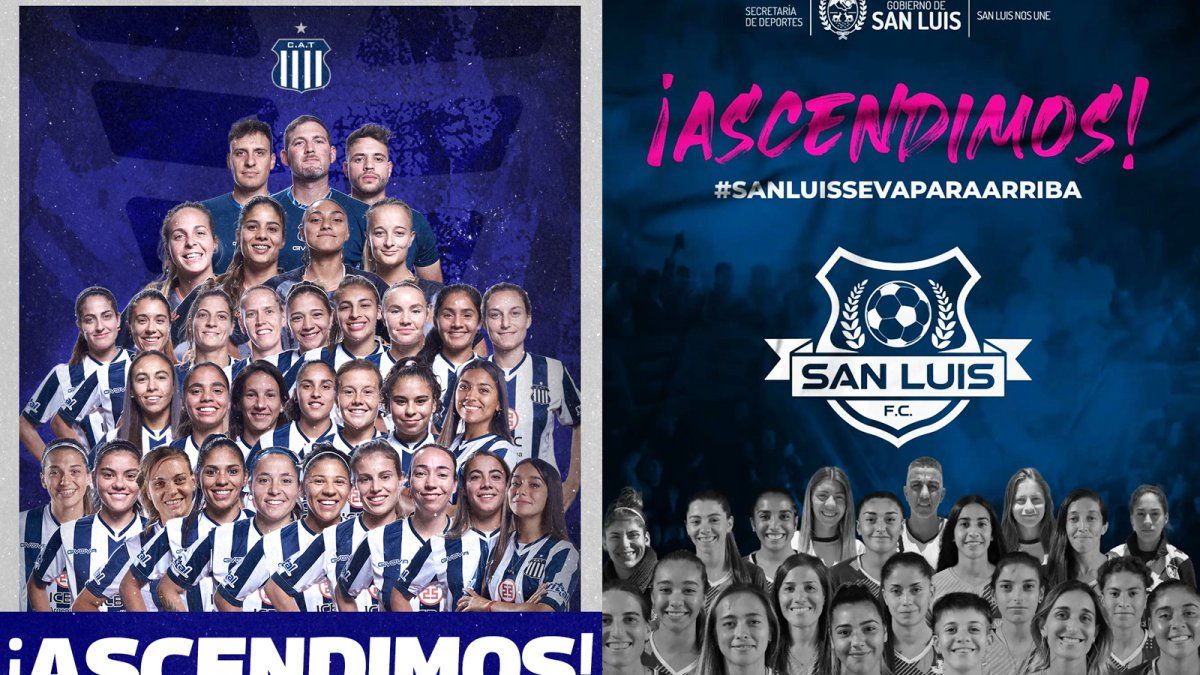 Fútbol Femenino: Talleres Y San Luis FC Jugarán En Primera B | CieloSport