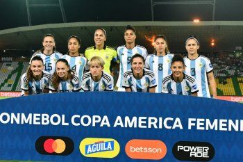Las once titulares de Argentina en la definición del 3° puesto de la Copa América Femenina 2022.
