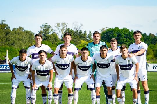 La Reserva de Gimnasia en el último partido.