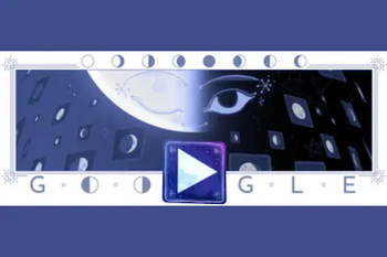 El misterio lunar: ¿Qué se esconde detrás del Doodle de Google de este jueves?