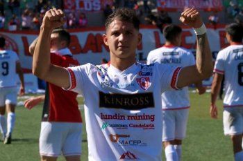 Franco Torres en su paso por Copiapó de Chile. 