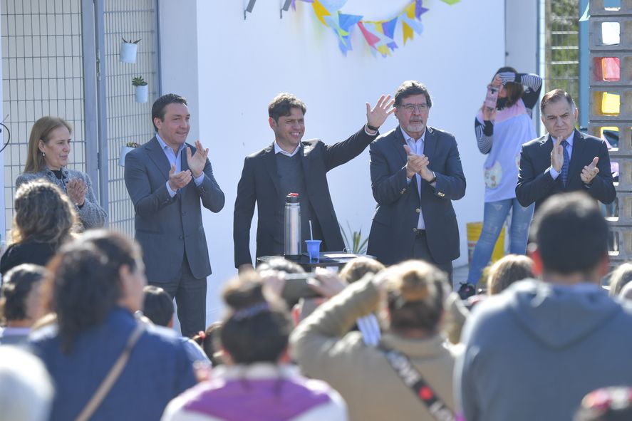 El municipio de Florencio Varela celebró junto a Axel Kicillof la construcción de un edificio para el jardín esperado hace 27 años.