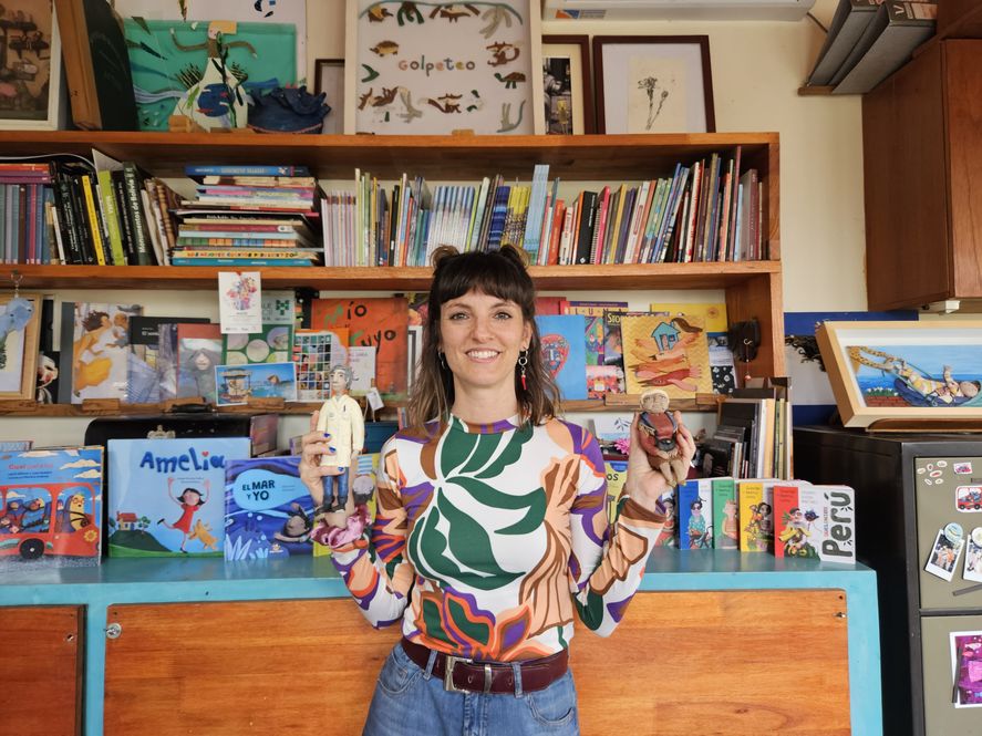 Una artista platense que trabaja con plastilina será parte de la Feria Internacional del Libro