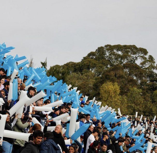 La hinchada de Gimnasia y una despedida especial para el Clásico Platense ante Estudiantes