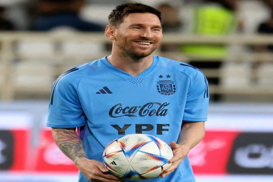 Lionel Messi vivió su primer entrenamiento con la Selección Argentina previo al Mundial Qatar 2022