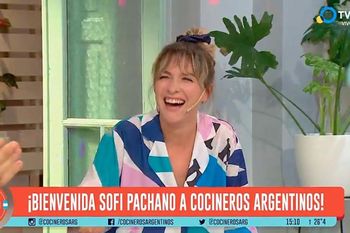 Sofía Pachano indignada con Cocineros Argentinos