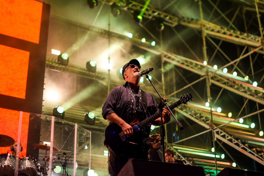 Rock en Baradero 2023: Las Pelotas fue una de las tres últimas bandas que cerró esta octava edición del festival. 