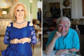 Mirtha Legrand y Guido Gorgatti, entre las personalidades argentinas más longevas