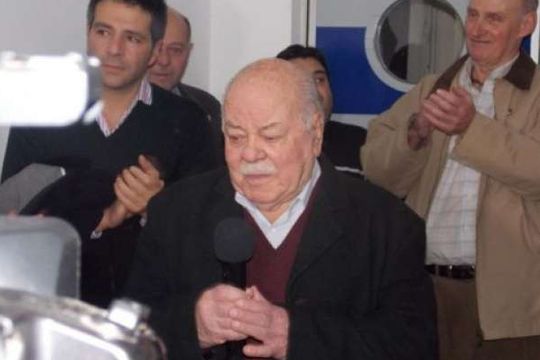 A los 92 años, murió el ex intendente de Rauch, Jorge Mario Ramón Ugarte ( Foto La Nueva Verdad de Rauch)