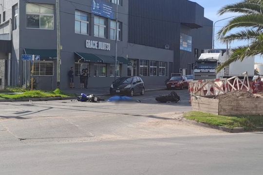 mar del plata: tragico accidente entre motos causo dos muertes