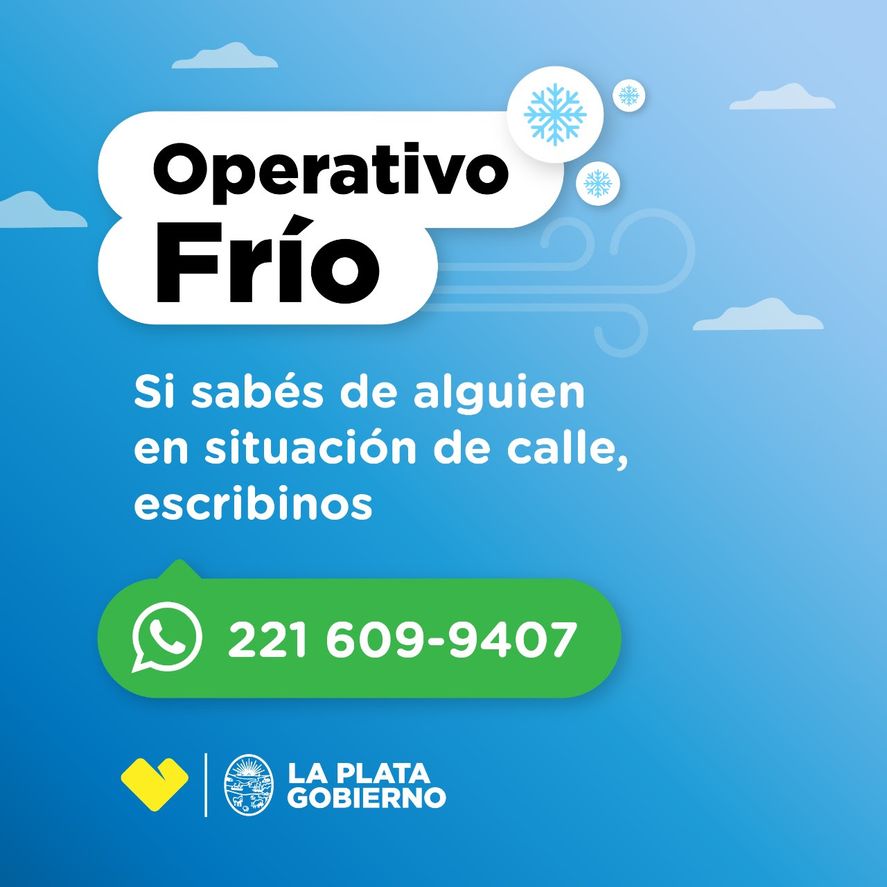 Comenz&oacute; el operativo fr&iacute;o para brindar asistencia a personas en situaci&oacute;n de calle en La Plata