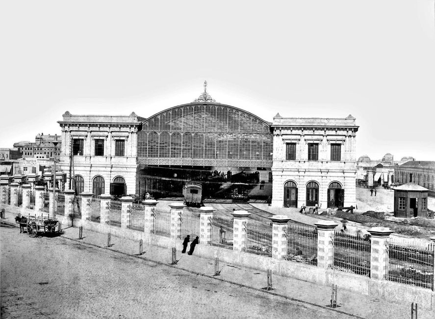 El Pasaje Dardo Rocha alrededor de 1887