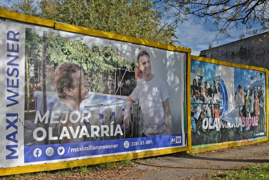 Olavarría: Se “ensucia” el debate para prohibir la cartelería electoral
