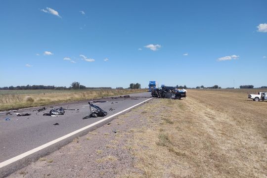 fatal accidente en ruta 29: dos muertes