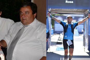 Horacio Rosa, atleta de General Rodríguez, triunfa como atleta tras haber vencido a la obesidad