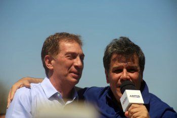 Diego Santilli y Facundo Manes volvieron a compartir un acto de campaña para las elecciones legislativas en la provincia de Buenos Aires.