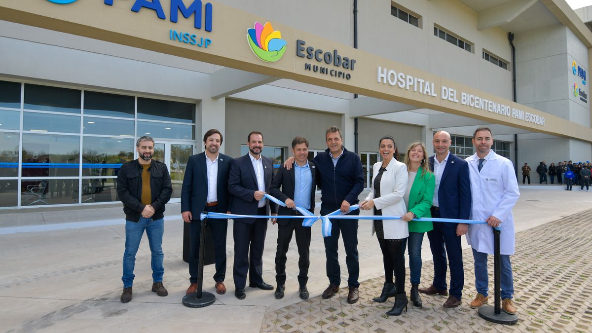 Sergio Massa Inauguró Hospitales PAMI: Argentina Es Un Enfermo Que Se ...