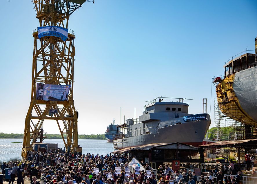 El Astillero Río Santiago pondrá en marcha la construcción de un buque para operaciones anfibias