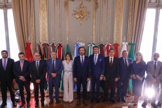 argentina fortalece su alianza con la liga de estados arabes