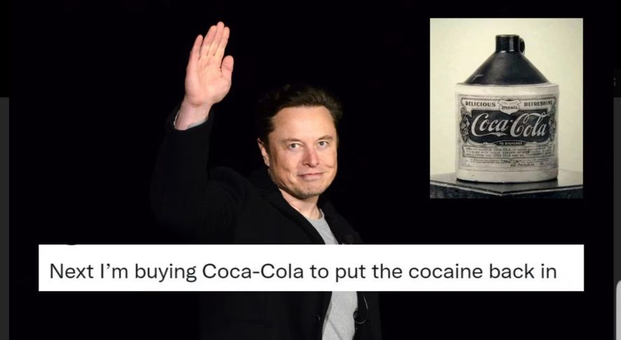 Elon Musk bromeó con comprar Coca-Cola para volver a ponerle cocaína