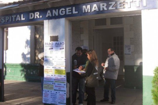 canuelas: denuncian a las autoridades del hospital angel marzetti con quedarse con plata de medicos