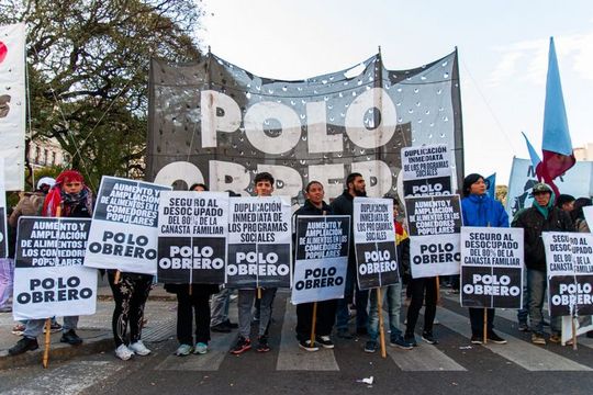 Alerta: Polo Obrero corta la subida a la Autopista Buenos Aires La Plata