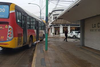 Accidente en Berisso: una mujer de 70 años resultó herida en choque entre colectivo y auto