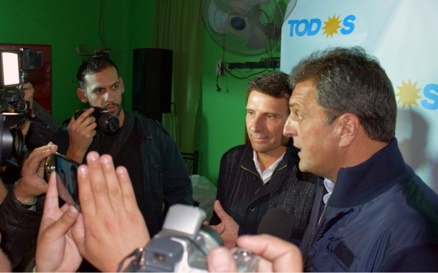 Massa en San Miguel: “Necesitamos a Franco La Porta como intendente”