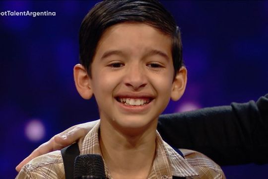 El niño de 11 años que emocionó hasta las lágrimas al jurado de Got Talent Argentina.