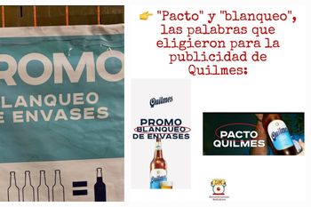 la publicidad se adapta a los tiempos de la politica: quilmes y los libertarios