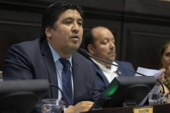 Matías Ranzini, jefe del bloque PRO de diputados en la Provincia. 