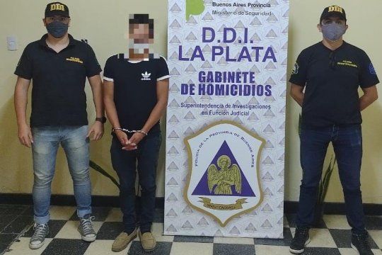 Un joven de 27 años fue detenido por el crimen de un colombiano en La Plata